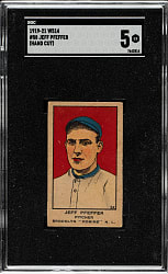1920-1921 W514 #58 Jeff Pfeffer SGC EX 5