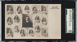 1904 New York Giants Team Composite Postcard SGC FAIR 20