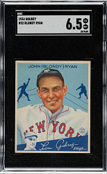 1934 R320 Goudey #32 Blondy Ryan SGC EX/NM+ 6.5