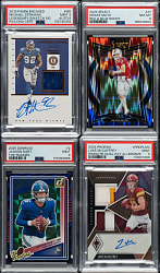 2018 to 2025 Panini and Donruss Football PSA-. SGC-, and CGC-Graded Collection (9)