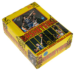 1979-1980 Topps Basketball Unopened Wax Box (36 Packs) - BBCE
