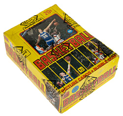 1979-1980 Topps Basketball Unopened Wax Box (36 Packs) - BBCE