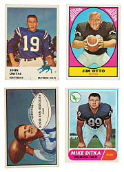 1953 to 1968 Topps, Bowman, and Fleer Football Collection (196) Including 39 Hall of Famers