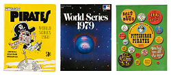 1960, 1971, and 1979 Pittsburgh Pirates World Series Program Trio