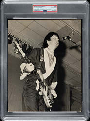 1975 Paul McCartney Wings Over The World Tour Original Sun-Herald Photograph PSA/DNA Type I
