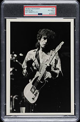 Circa 1980s Bob Dylan Original Ebet Roberts London Features International Photograph PSA/DNA Type I