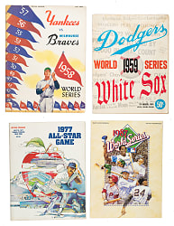 1958 to 1987 All-Star Game, ALCS, and World Series Program Collection (19)