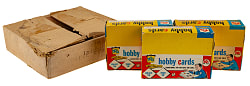 1962 Topps "Civil War News" Cello and Rack Pack Display Box Collection (4)