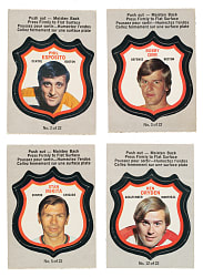 1972-1973 O-Pee-Chee Hockey Players Crests Set (22)