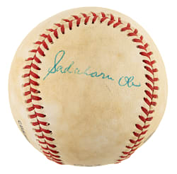 Sadaharu Oh Signed Baseball - JSA