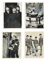 1964 Topps Beatles "Black & White" Complete Set (165)