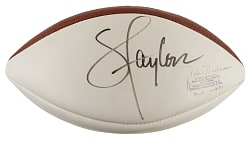 Lawrence Taylor Signed Football - JSA