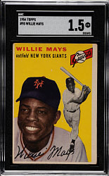 1954 Topps #90 Willie Mays SGC FAIR 1.5