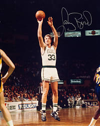Larry Bird Signed Photograph - JSA
