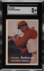 1957 Topps #35 Frank Robinson Rookie SGC EX 5