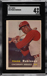 1957 Topps #35 Frank Robinson Rookie SGC VG/EX 4