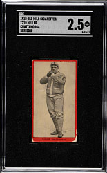 1910 T210 Old Mill Tobacco "Series 8" Miller SGC GOOD+ 2.5
