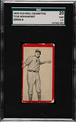 1910 T210 Old Mill Tobacco "Series 8" Eddie Hohnhorst SGC FAIR 20