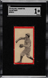 1910 T210 Old Mill Tobacco "Series 8" George Bittroff SGC POOR 1