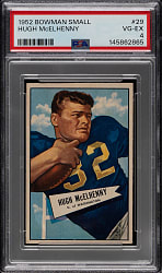 1952 Bowman Small Football #29 Hugh McElhenny Rookie PSA VG-EX 4