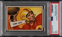 1952 Bowman Small Football #30 Sammy Baugh PSA FAIR 1.5