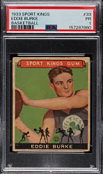 1933 R338 Sport Kings #33 Eddie Burke PSA POOR 1