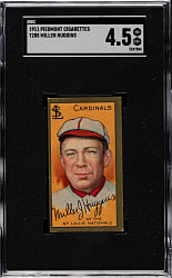 1911 T205 Gold Border Miller Huggins SGC VG/EX+ 4.5
