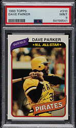 1980 Topps #310 Dave Parker PSA MINT 9