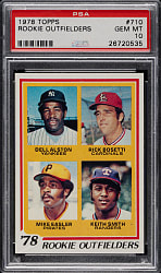 1978 Topps #710 Alston/Bosetti/Easler/Smith PSA GEM MINT 10