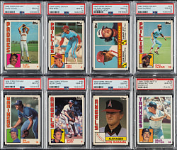 1984 Topps Tiffany and Nestle PSA GEM MINT 10 Collection (8)