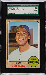 1968 Topps #274 Mike Cuellar SGC MINT 96