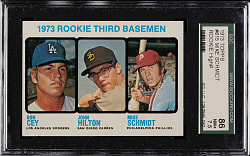 1973 Topps #615 Mike Schmidt Rookie SGC NM+ 86