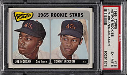 1965 Topps #16 Joe Morgan Rookie PSA EX-MT 6