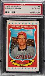 1973 Kellogg's #38 Gaylord Perry PSA GEM MINT 10