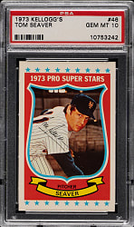1973 Kellogg's #46 Tom Seaver PSA GEM MINT 10