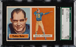 1957 Topps Football #81 Tobin Rote SGC NM 84