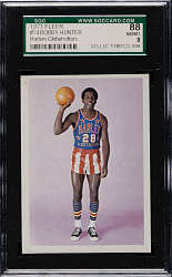 1971 Fleer "Harlem Globetrotters" Basketball #74 Bobby Hunter SGC NM/MT 88