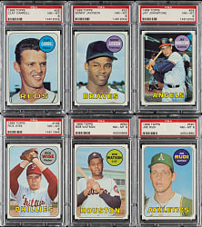 1969 Topps PSA NM-MT 8 Collection (6)