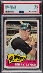 1965 Topps #291 Jerry Lynch PSA MINT 9