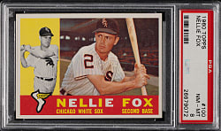 1960 Topps #100 Nellie Fox PSA NM-MT 8