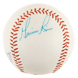 Mariano Rivera and Andy Pettitte Dual-Signed Baseball - JSA