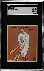1933 R319 Goudey #197 Rick Ferrell SGC VG/EX 4