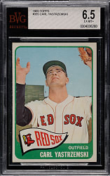1965 Topps #385 Carl Yastrzemski BVG EX-MT+ 6.5