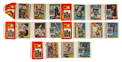 1981 Topps Unopened Rack Pack Collection (5)