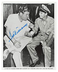 Ted Williams Signed Photograph - JSA