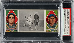 1912 T202 Hassan Triple Folder "Birmingham's Home Run" Birmingham/Turner PSA VG-EX 4