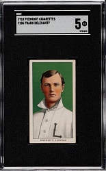1909-1911 T206 White Border Frank Delehanty SGC EX 5