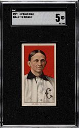 1909-1911 T206 White Border Otto Kruger SGC EX 5 - Polar Bear Back