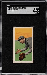 1909-1911 T206 White Border Jimmy Hart Southern Leaguer SGC VG/EX 4 - Old Mill Back