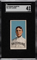 1909-1911 T206 White Border Jimmy Jackson SGC VG/EX 4
